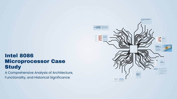 Intel 8086 Microprocessor Case Study by KRISHAN MADHAV SINGH ...