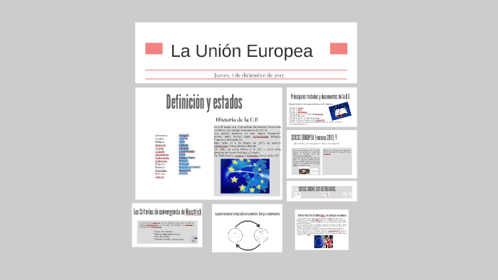 La Unión Europea by on Prezi