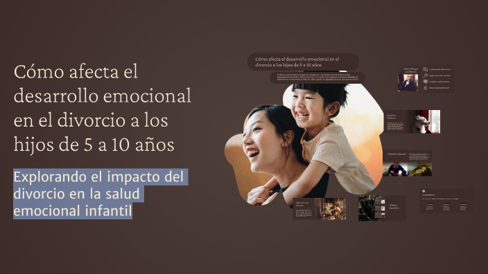 Cómo afecta el desarrollo emocional en el divorcio a los hijos de 5 a ...