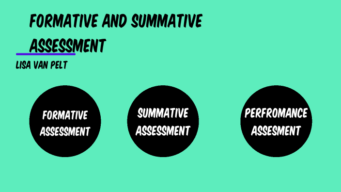 Summative and Formative Assignments by Lisa Van Pelt on Prezi
