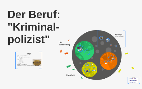 Der Beruf: "Kriminal-polizist" By Johanna Svajda On Prezi