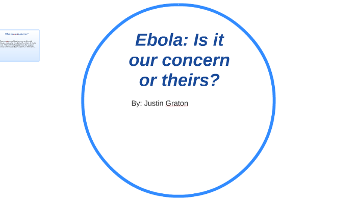 Ebola: A big deal, or not? by Justin Graton on Prezi