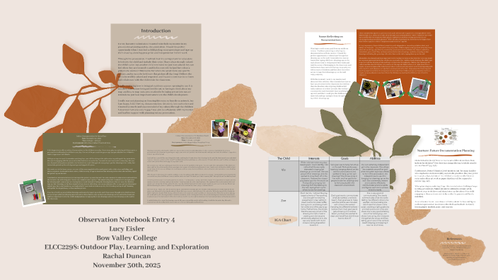 Observation Notebook #4 by Lucy Eisler on Prezi