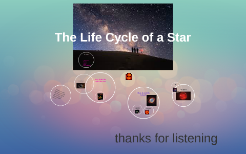 The Life Cycle of a Star by Matilda Gallagher on Prezi