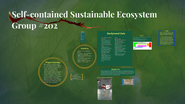 Self-Contained Sustainable Ecosystem by Seth Moore on Prezi