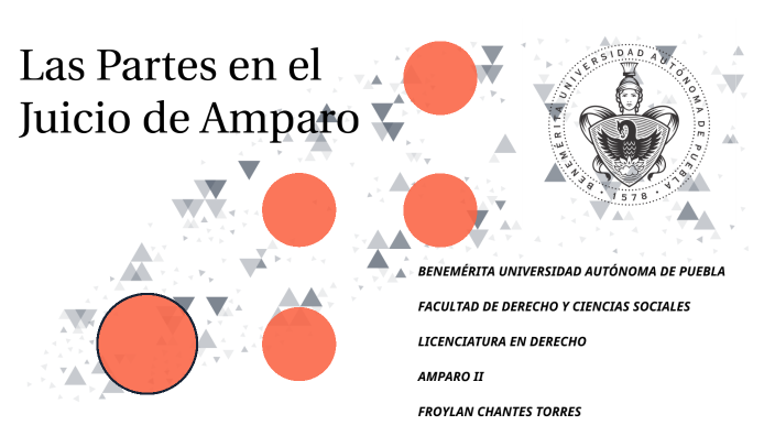 Las Partes en el Juicio de Amparo by Froy Chantes on Prezi