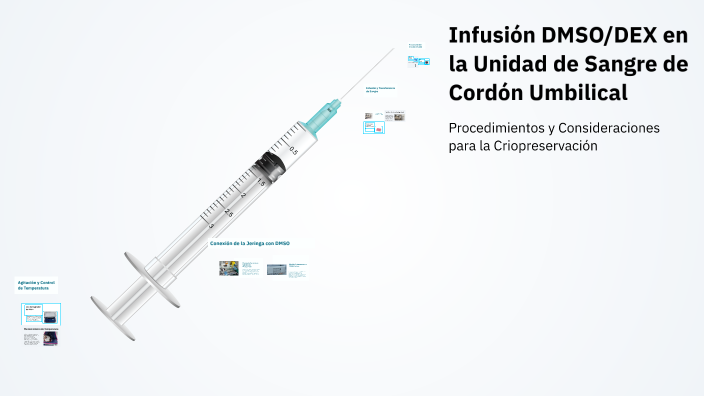 Infusión DMSO/DEX en la Unidad de Sangre de Cordón Umbilical by Ximena ...