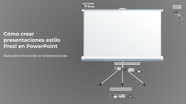 Cómo crear presentaciones estilo Prezi en PowerPoint by Cindy Patricia ...