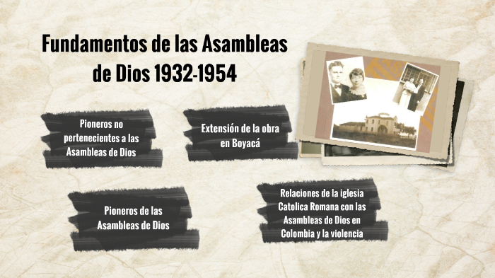 Fundamentos de las Asambleas de Dios 1932-1942 by Jose Luis Cuevas on Prezi