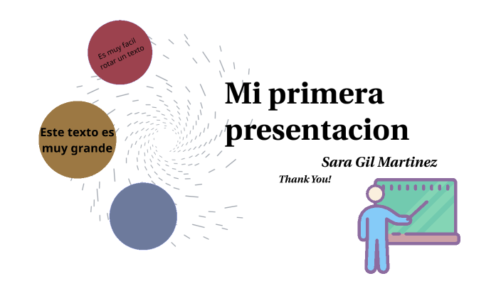 Mi primera presentacion by Sara Gil Martí­nez on Prezi
