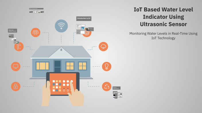 IoT Based Water Level Indicator Using Ultrasonic Sensor by sharan pv on ...