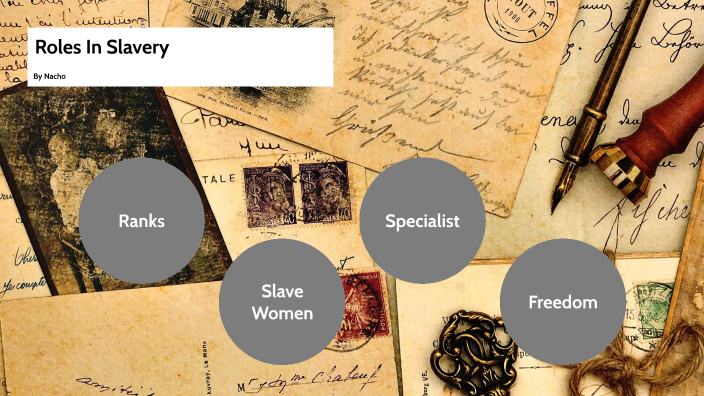 Roles in slavery by Ignacio Martinez-esteban on Prezi