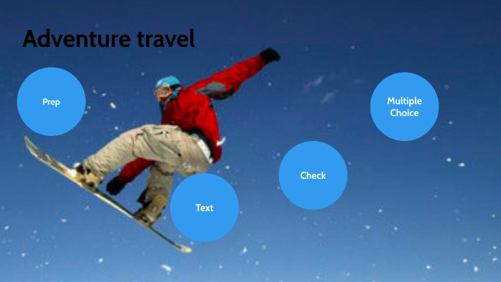 Reading Practice: Adventure Travel By O. K. On Prezi