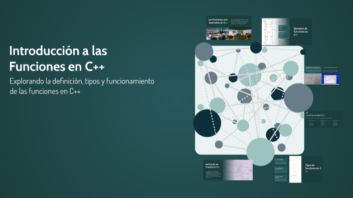 Introducción a las Funciones en C++ by jorge molina on Prezi