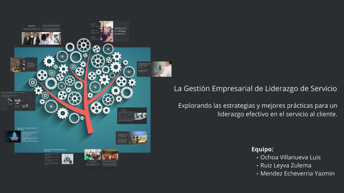 La Gestión Empresarial de Liderazgo de Servicio by Luis Villanueva on Prezi