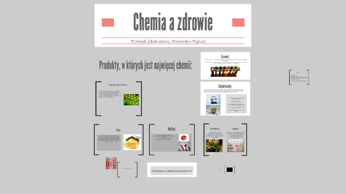przyroda -Chemia a zdrowie by JAKUB STASINA on Prezi