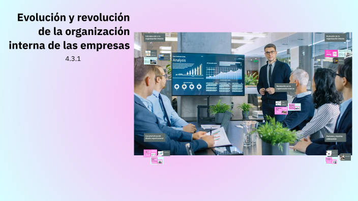 Evolución y revolución de la organización interna de las empresas by