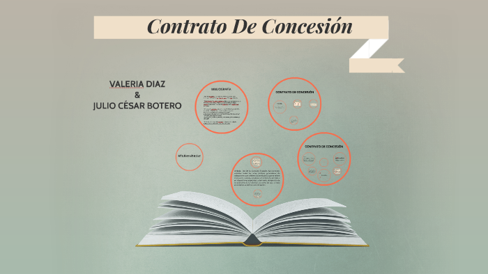 Contrato de concesion by Julio César Botero