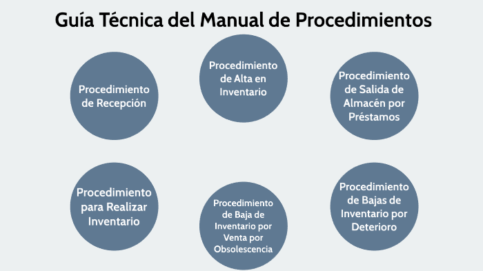 Guía Técnica del Manual de Procedimientos by Diana Luz Ramírez Magaña ...