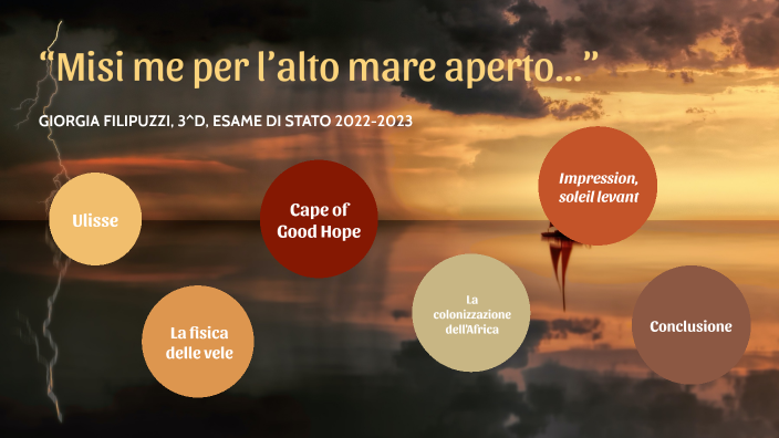 “Misi me per l’alto mare aperto…”, Giorgia Filipuzzi, 3^D, 2022-2023 by