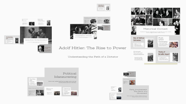 Adolf Hitler: The Rise to Power by Zac forward on Prezi