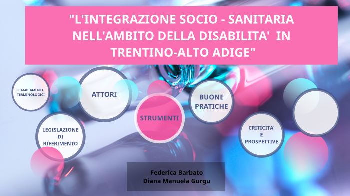 INTEGRAZIONE SOCIOSANITARIA DISABILITA' by Diana G on Prezi