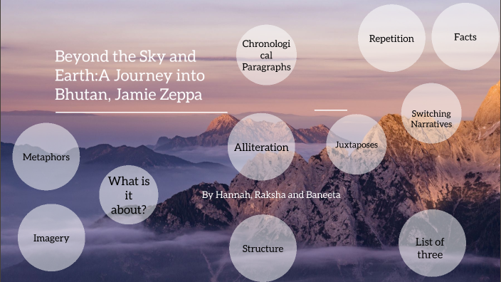 jamie zeppa beyond the sky and the earth