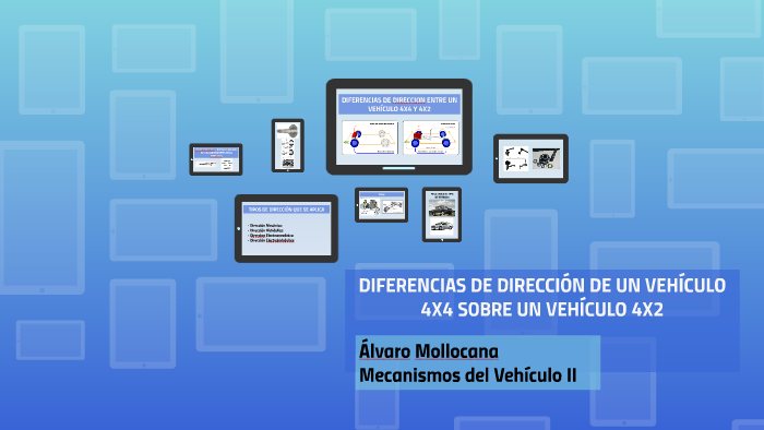 DIFERENCIAS DE DIRECCION ENTRE UN VEHÍCULO 4X4 Y 4X2 by Alvaro
