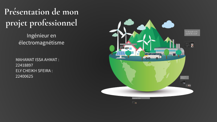 Présentation de mon projet professionnel by ISSA AHMAT mahamat on Prezi