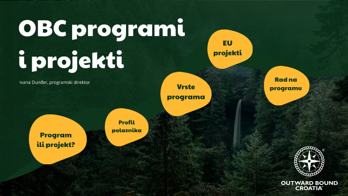OBC programi vs. projekti by Ivana Dunder on Prezi