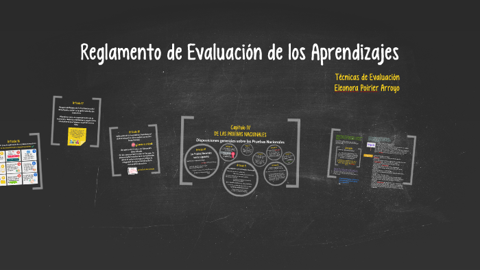 Reglamento De Evaluación De Los Aprendizajes By Eleonora Poirier