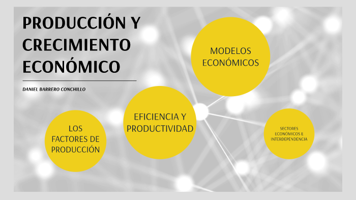 La producción y el crecimiento económico by Daniel Barrero Conchillo on ...