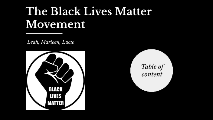 Black Lives Matter Movement by Lucie Klawitter on Prezi