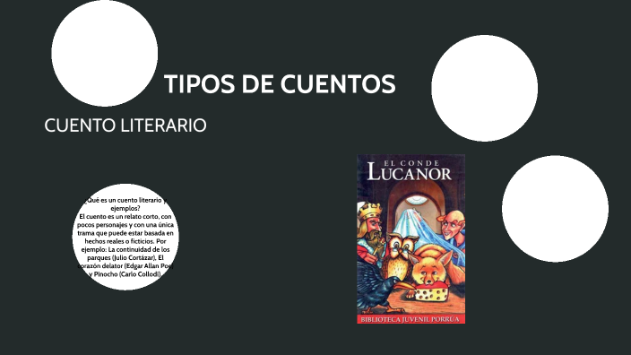 CUENTOS LITERARIOS by Lic. Alberto Sandoval Macarena