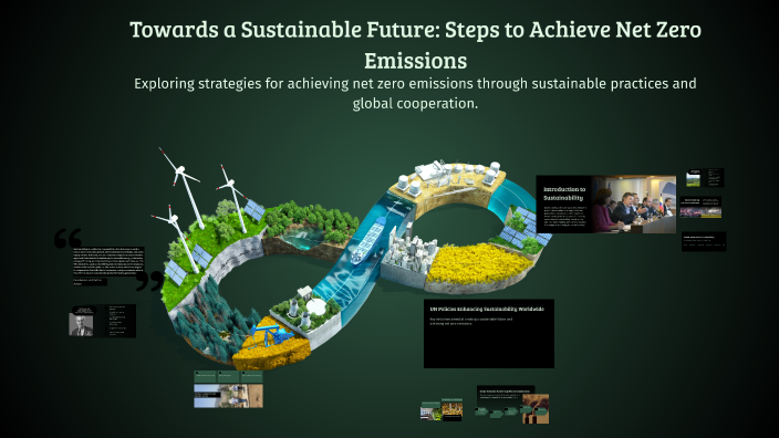 Towards a Sustainable Future: Steps to Achieve Net Zero Emissions by ...