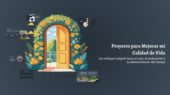 Proyecto para Mejorar mi Calidad de Vida by itzel loza on Prezi