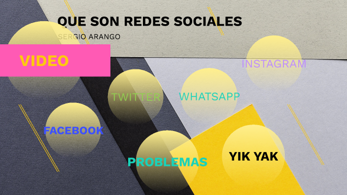 REDES SOCIALES by Sergio Augusto Arango Arango on Prezi