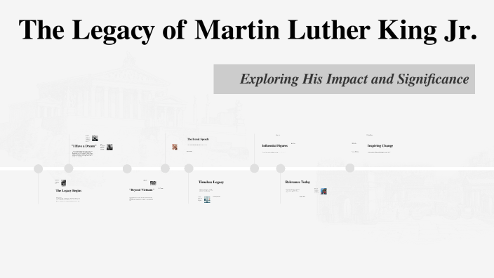 The Legacy of Martin Luther King Jr. by Owen Boucher on Prezi
