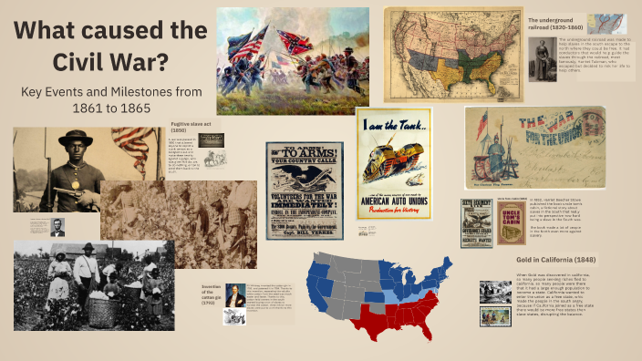 Historical Timeline of the Civil War by Tyce L on Prezi