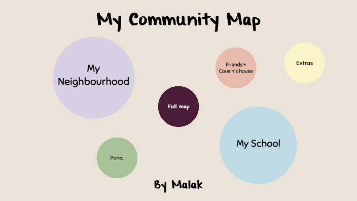 my community map by Malak A on Prezi