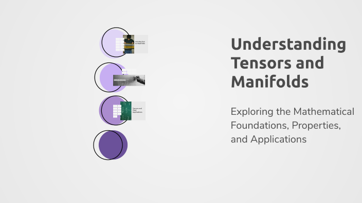 Understanding Tensors and Manifolds by Shreyansh Das on Prezi