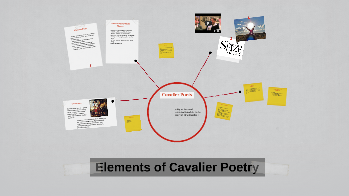 what is a cavalier poem