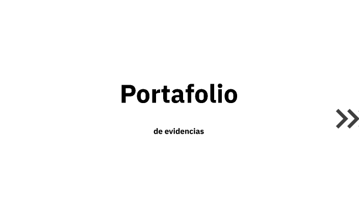 Portafolio Formulacion de evidencia by J-rold pena on Prezi