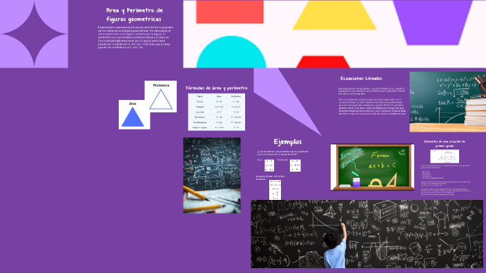 Area y Perimetro de figuras geometricas by jenny paola on Prezi