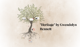 Heritage By Gwendolyn Bennett By Lee Maddox