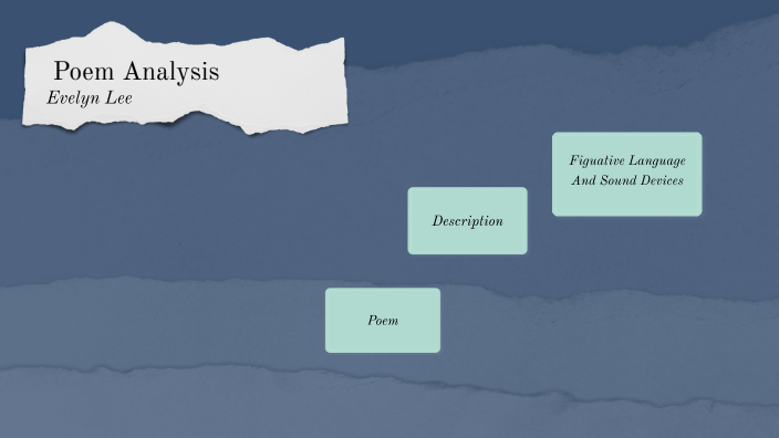 Poem analysis by Evelyn Lee on Prezi