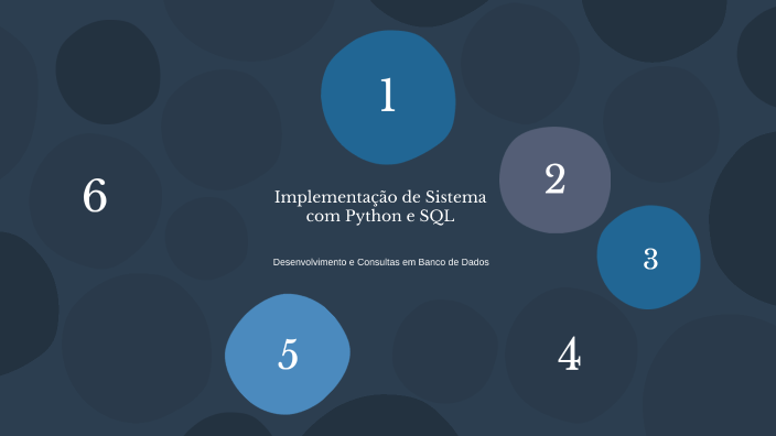 Implementação de Sistema com Python e SQL by Vinícius de Souza Carvalho ...