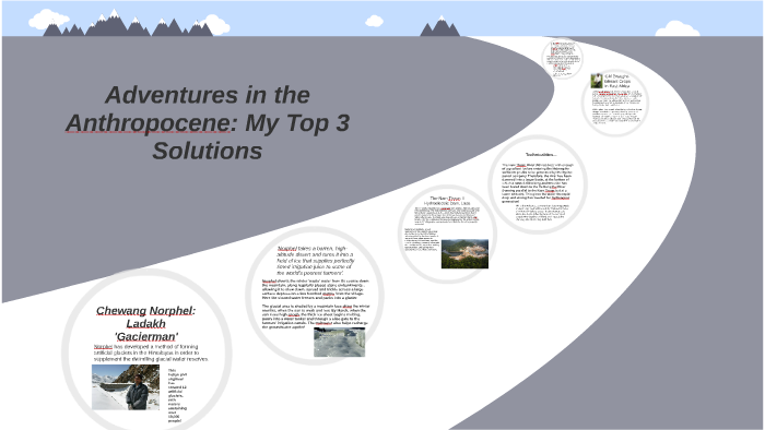 Adventures in the Anthropocene Solutions by Archie Slack on Prezi