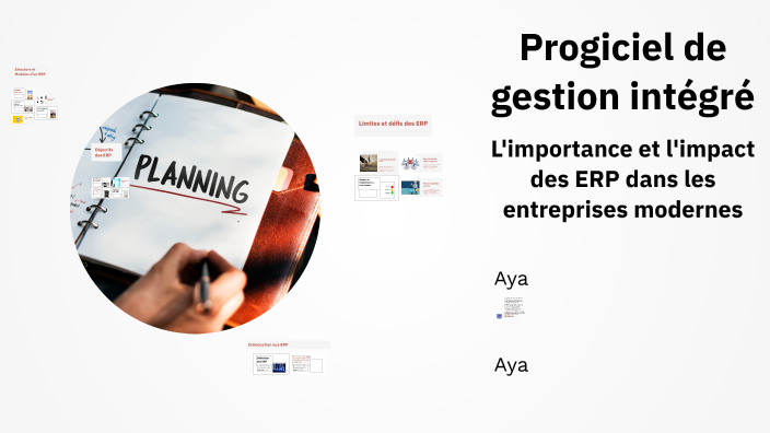 C'est Quoi Un Progiciel De Gestion Intégré prezi.com