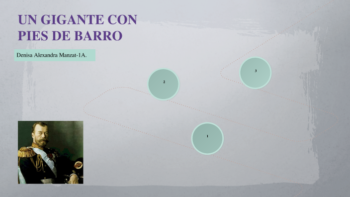 Un Gigante Con Pies De Barro By Denisa Manzat On Prezi